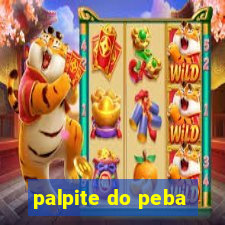 palpite do peba